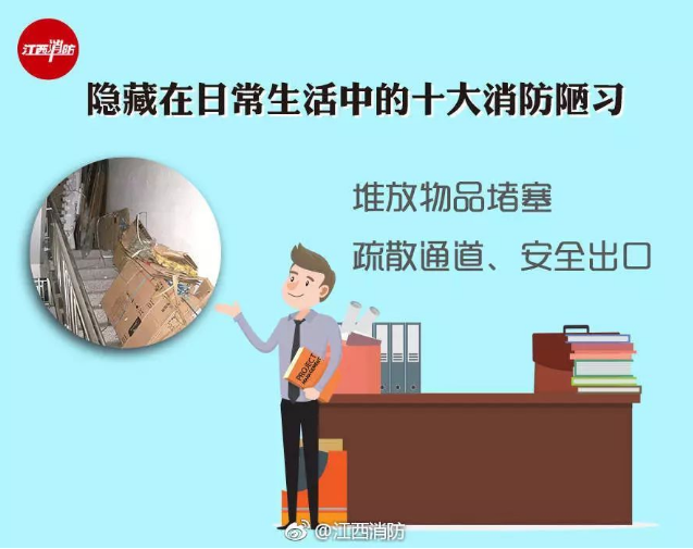 你犯過嗎？日常生活十大消防安全陋習(xí)